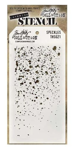Tim Holtz - Layering Stencil - Speckles