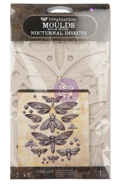 Prima Marketing Finnabair Decor Mould 5"X8" (127x203x8mm) - Nocturnal Insects