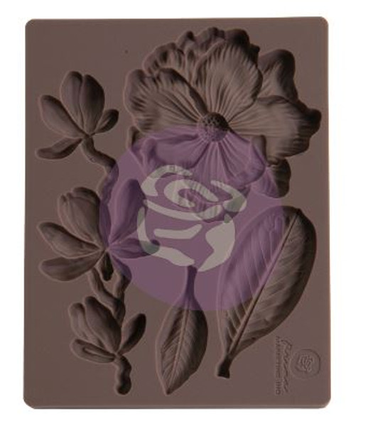 Magnolia Rouge Mould - 3.5" x 4.5"