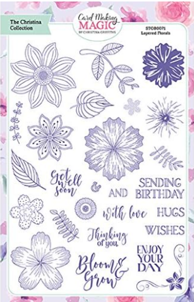 Stamp/Die Combo - Layered Florals