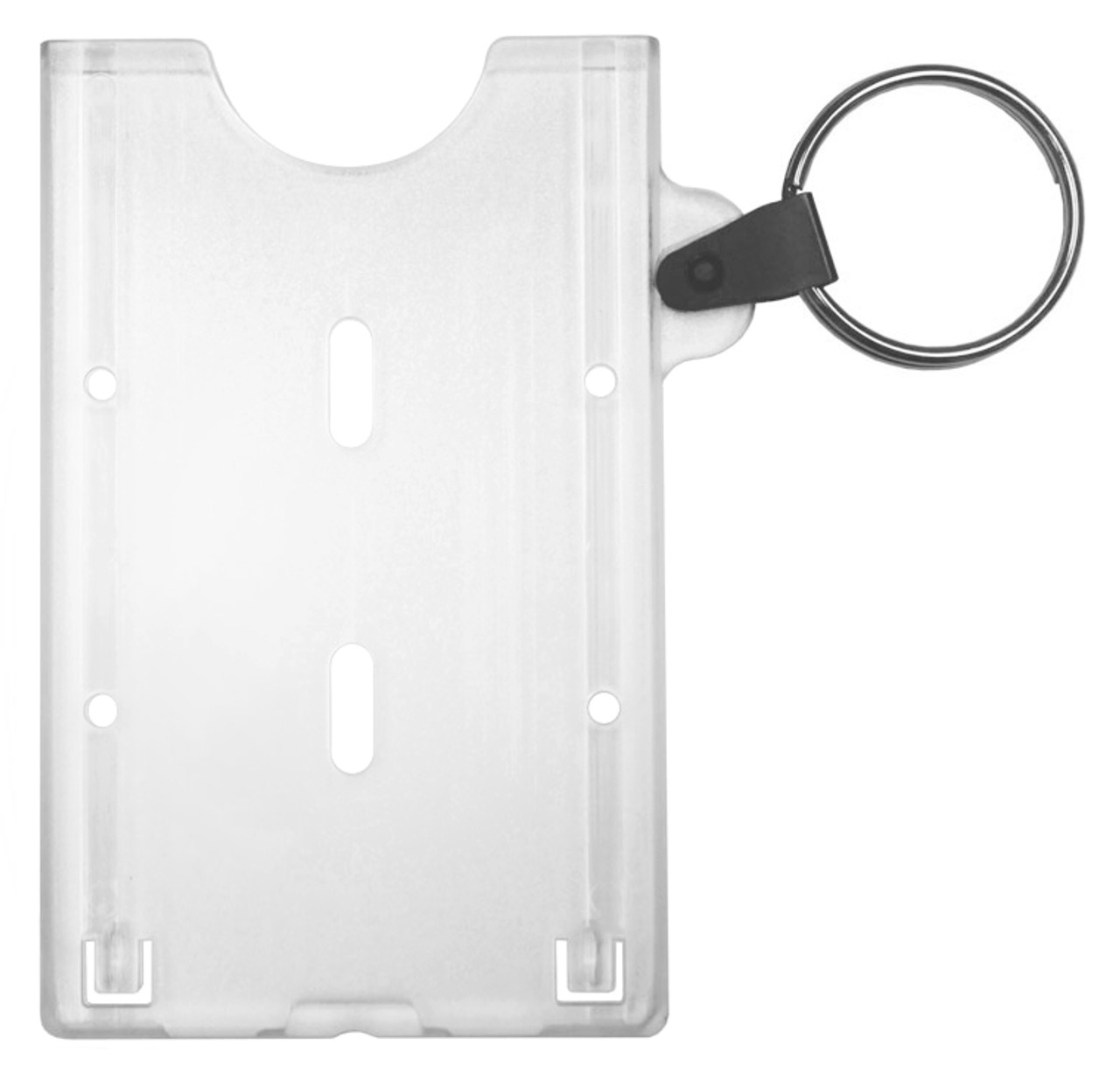 Rigid Fuel Card Holder With Key Ring and more Rigid Plastic Holders at  SpecialistID.com