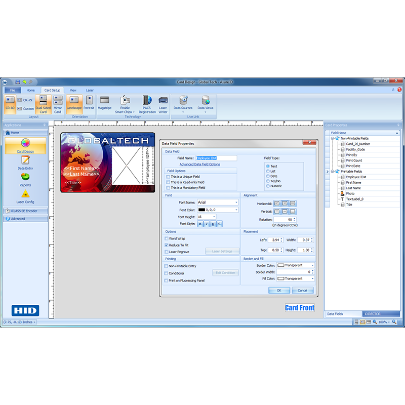 Management Software for ID Badges