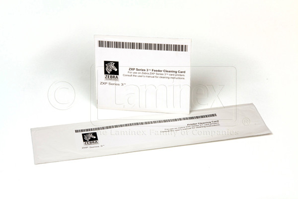'S カードクリーニングセット Cleaning Kit - Zebra - ZXP8 Cleaning Card Kit - Pack of 12 X/Y