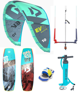 SS24 Evo 13m + SS23 Gonzales 138 Package (Light wind + Light weight rider up to 65Kgs)