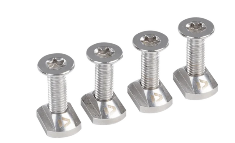 DTF-Screw Set Foil Mounting System (incl. nuts) (4pcs)(SS24)