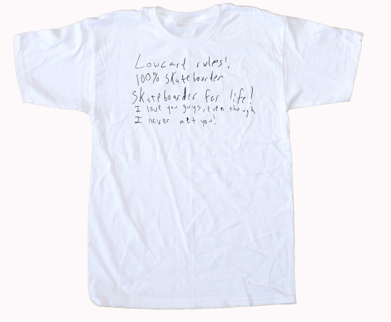 Lowcard Love Letter T-Shirt - Lowcard Magazine