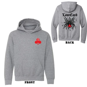 Black Widow Men's Hoodie - Heather Grey
