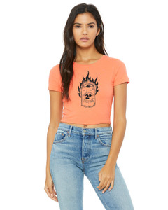 Hot Beer Ladies  Crop Top