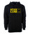 Stay Lame Hoodie - Black with Yellow Print