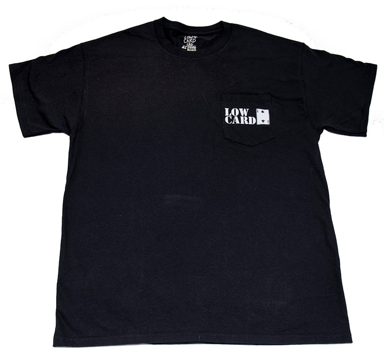Standard Logo Pocket T-Shirt - Lowcard Magazine