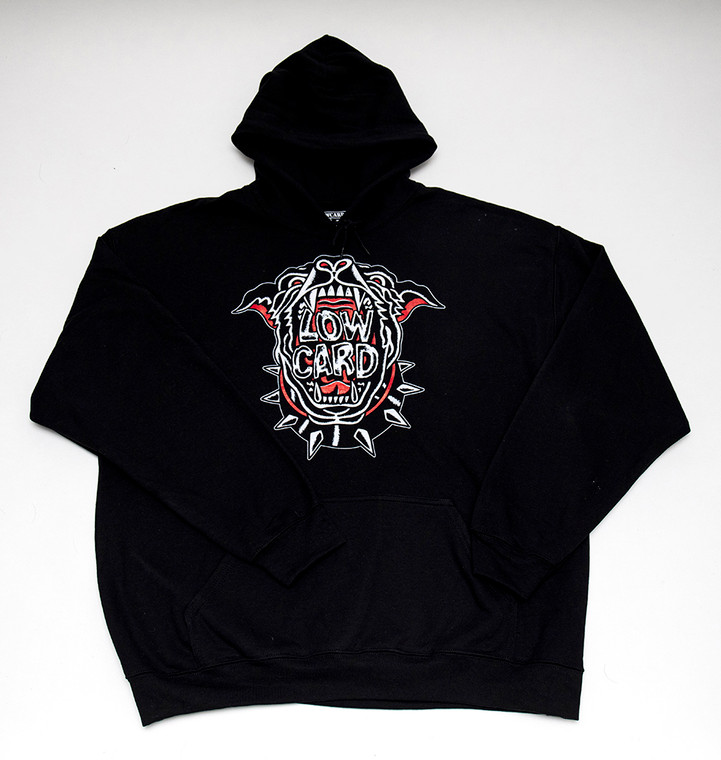Dog Bite Hoodie (Front Logo Only)