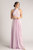 Luxe Satin Ballgown Multiway Infinity Dress in Pastel Lilac