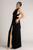 Velvet Multiway Infinity Dress in Black