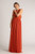 Tulle Overlay Skirt For Classic Multiway Dress in Rust