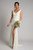 Melinda V Neck Mermaid Wedding Dress In Ivory