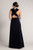 Velvet Multiway Infinity Dress in Navy