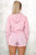 Baby Pink Plain Wind Runner Short Set (Plain Rave Set)