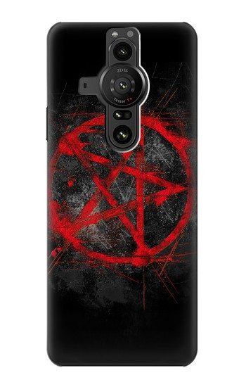 W2557 Pentagram Case Cover Custodia e Flip Case per Sony Xperia Pro-I