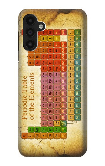 W2934 Vintage Periodic Table of Elements Case Cover Custodia e Flip Case per Samsung Galaxy A13 4G