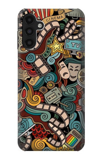 W3480 Movie Acting Entertainment Case Cover Custodia e Flip Case per Samsung Galaxy A13 4G