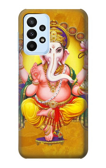 W0896 Lord Ganesh Hindu God Case Cover Custodia e Flip Case per Samsung Galaxy A23 W0896 Lord Ganesh Hindu God Case Cover Custodia e Flip Case per Samsung Galaxy A23