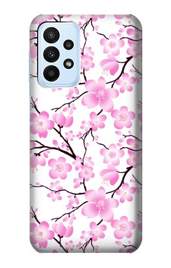 W1972 Sakura Cherry Blossoms Case Cover Custodia e Flip Case per Samsung Galaxy A23