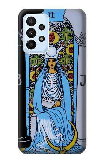 W2764 High Priestess Tarot Card Case Cover Custodia e Flip Case per Samsung Galaxy A23