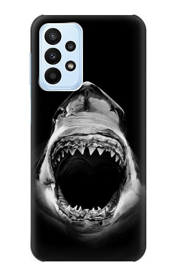 W3100 Great White Shark Case Cover Custodia e Flip Case per Samsung Galaxy A23