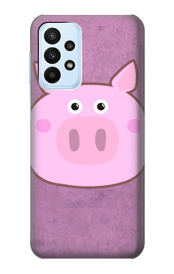 W3269 Pig Cartoon Case Cover Custodia e Flip Case per Samsung Galaxy A23