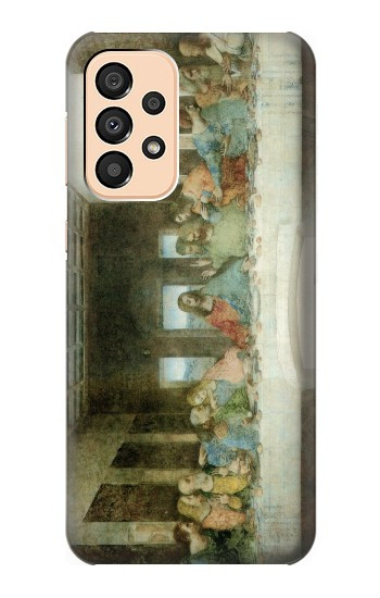 W0173 Leonardo DaVinci The Last Supper Case Cover Custodia e Flip Case per Samsung Galaxy A33 5G