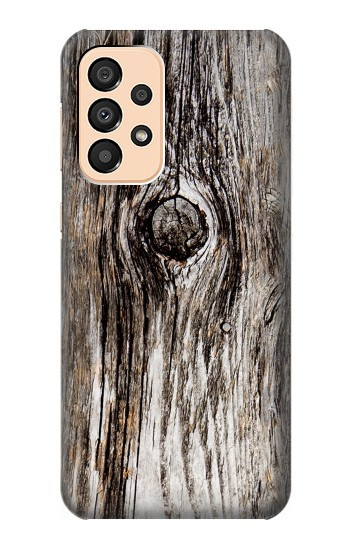 W2844 Old Wood Bark Graphic Case Cover Custodia e Flip Case per Samsung Galaxy A33 5G