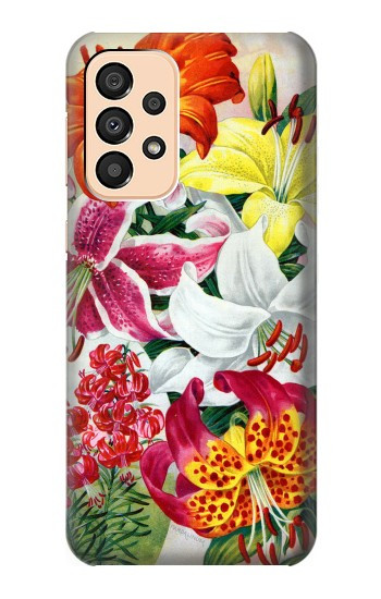 W3205 Retro Art Flowers Case Cover Custodia e Flip Case per Samsung Galaxy A33 5G W3205 Retro Art Flowers Case Cover Custodia e Flip Case per Samsung Galaxy A33 5G