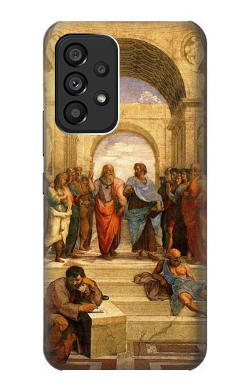 W1086 Raphael's School of Athens Case Cover Custodia e Flip Case per Samsung Galaxy A53 5G