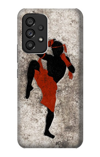 W2634 Muay Thai Kickboxing Martial Art Case Cover Custodia e Flip Case per Samsung Galaxy A53 5G