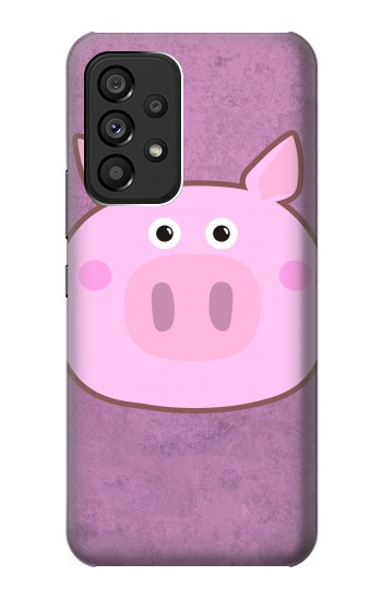 W3269 Pig Cartoon Case Cover Custodia e Flip Case per Samsung Galaxy A53 5G