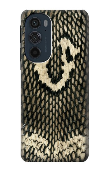 W2711 King Cobra Snake Skin Graphic Printed Case Cover Custodia e Flip Case per Motorola Edge 30 Pro