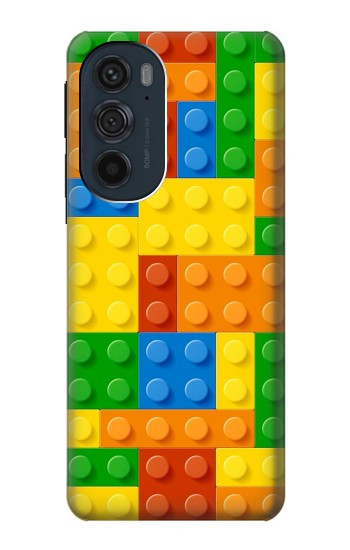 W3595 Brick Toy Case Cover Custodia e Flip Case per Motorola Edge 30 Pro W3595 Brick Toy Case Cover Custodia e Flip Case per Motorola Edge 30 Pro