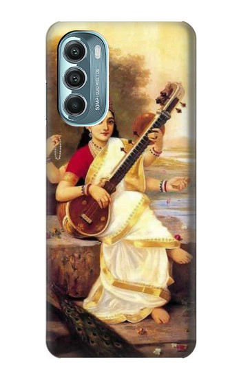 W1420 Saraswati Hindu Goddess Case Cover Custodia e Flip Case per Motorola Moto G Stylus 5G (2022)