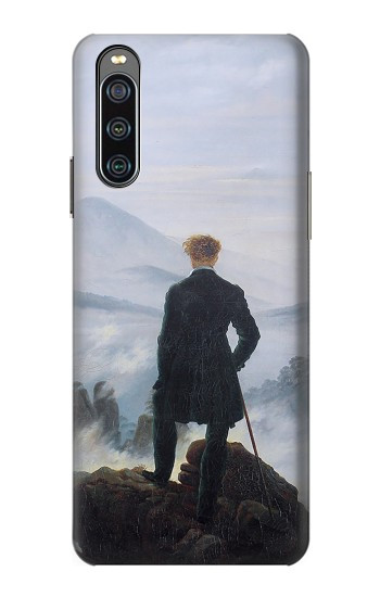 W3789 Wanderer above the Sea of Fog Case Cover Custodia e Flip Case per Sony Xperia 10 IV