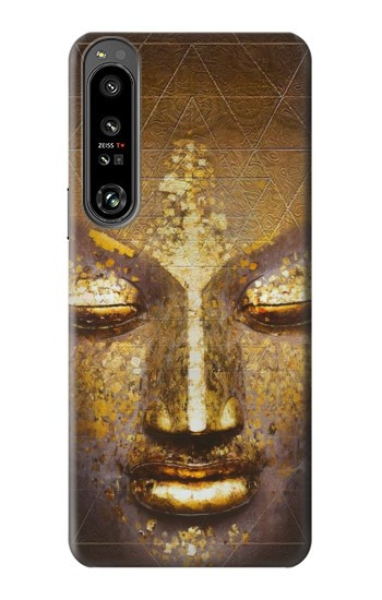 W3189 Magical Yantra Buddha Face Case Cover Custodia e Flip Case per Sony Xperia 1 IV