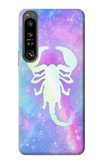 W3267 Zodiac Scorpio Case Cover Custodia e Flip Case per Sony Xperia 1 IV