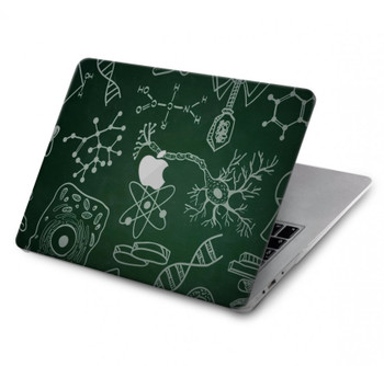 W3211 Science Green Board Case Cover Custodia per MacBook Air 13″ (2022,2025) - A2681, A3113, A3240