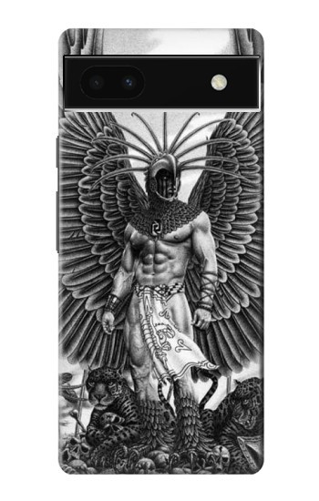 W1235 Aztec Warrior Case Cover Custodia e Flip Case per Google Pixel 6a