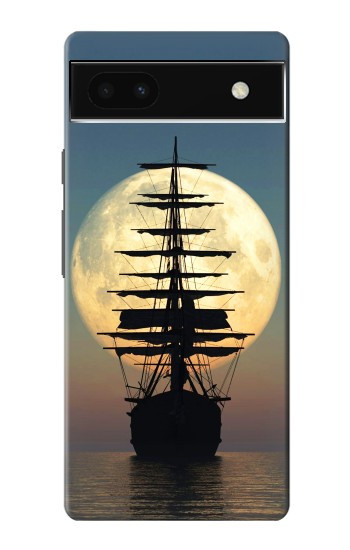 W2897 Pirate Ship Moon Night Case Cover Custodia e Flip Case per Google Pixel 6a W2897 Pirate Ship Moon Night Case Cover Custodia e Flip Case per Google Pixel 6a