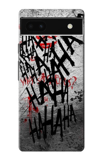 W3073 Joker Hahaha Blood Splash Case Cover Custodia e Flip Case per Google Pixel 6a
