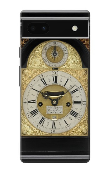 W3144 Antique Bracket Clock Case Cover Custodia e Flip Case per Google Pixel 6a