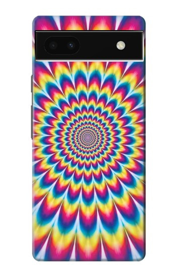 W3162 Colorful Psychedelic Case Cover Custodia e Flip Case per Google Pixel 6a