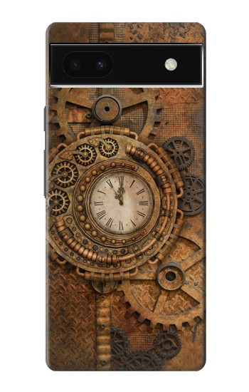 W3401 Clock Gear Steampunk Case Cover Custodia e Flip Case per Google Pixel 6a W3401 Clock Gear Steampunk Case Cover Custodia e Flip Case per Google Pixel 6a