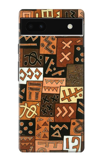 W3460 Mali Art Pattern Case Cover Custodia e Flip Case per Google Pixel 6a