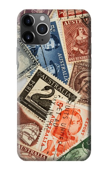 W3900 Stamps Case Cover Custodia e Flip Case per iPhone 11 Pro